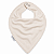 Babador Bandana Bamboo Laço Bebê - Bege - Imagem 1