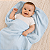Manta Blanket Bebê 100% Algodão Laço Bebê - Azul Bebê - Imagem 2