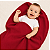 Manta Blanket Bebê 100% Algodão Laço Bebê - Vernelho - Imagem 2
