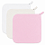 Kit Paninho de Boca Babita Bamboo Laço Bebê 3 Peças - Rosa - Imagem 1