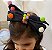 Tiara Infantil com Laço e Pompom Colorido - Mamaeqfez - Imagem 1