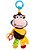 Pelúcia de Atividades Bandana Buddies Macaco Molly - Balibazoo - Imagem 1