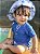 Camiseta Infantil de Banho com FPS 50+ Manga Longa Azul - Ecoeplay - Imagem 3