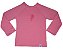 Camiseta Infantil de Banho com FPS 50+ Manga Longa Rosa - Ecoeplay - Imagem 1
