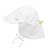 Chapéu de Banho Infantil Australiano com FPS +50 Branco - iPlay - Imagem 1