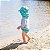 Chapéu de Banho Infantil Australiano com FPS +50 Branco - iPlay - Imagem 2