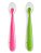 Colheres de Silicone Verde e Rosa - Munchkin - Imagem 1