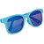 Óculos de Sol Baby com Armação Flexível e Proteção Solar Azul - Buba - Imagem 2