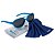Óculos de Sol Baby com Armação Flexível e Proteção Solar Azul Royal - Buba - Imagem 2