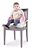 Cadeira de Alimentação Premium Portátil Rosa - Mastela - Imagem 3