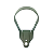 Farol Blackout Aproximação com Suporte Jeep Viatura Militar - Imagem 6