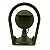 Farol Blackout Aproximação com Suporte Jeep Viatura Militar - Imagem 2