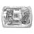 Bloco Óptico do Farol Toyota Hilux (1991 a 2001) – Fortluz Código 1003 (Lado direito ou esquerdo) - Imagem 1