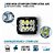 Par Farol Milha Led 60w Com Strobo AZUL - Imagem 3