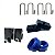 Kit Lift Suspensão Amarok 2 Polegadas Dianteiro PU Traseiro Alumínio - Imagem 1