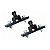 Kit Suporte Cavalete Fixacao Quadro Parabrisa Jeep CJ3B 53 54 - Imagem 1