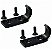 Kit Presilhas Inferior Quadro Parabrisa Jeep Ford Willys CJ5 - Imagem 1
