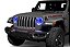 Par Farol Angel Eyes RGB Full Led Nova Geração Jeep Wrangler e Willys - Imagem 9