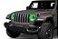 Par Farol Angel Eyes RGB Full Led Nova Geração Jeep Wrangler e Willys - Imagem 6