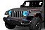 Par Farol Angel Eyes RGB Full Led Nova Geração Jeep Wrangler e Willys - Imagem 4