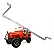 Cinta Aço Inox Fixação Tanque Gasolina 39L Jeep Willys CJ5 CJ3 Ford - Imagem 1