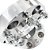 ESPACADOR ALARGADOR DE RODA 6 FUROS 31,75MM TOYOTA SW4 ATÉ 2005 JG 4UN - Imagem 3