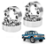 ESPACADOR ALARGADOR DE RODA AVM 6 FUROS 31,75 CHEVROLET D20 4 PEÇAS - Imagem 1