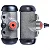 Kit Cilindro Freio Dianteiro Dir e Esq Jeep Willys 42-58 Genau - Imagem 1