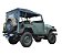 CAPOTA TOLDO MODELO MILITAR JEEP WILLYS/FORD CJ5 C/ CAJADO - Imagem 1