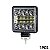 FAROL DE MILHA QUADRADO LED 7D 102W - Imagem 5