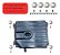 Tanque Combustível Plástico Fiat Pick-up Fiorino 55lt 1997 À 2013 - Imagem 6
