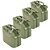 Galão de Combustível Militar 10L em Metal 0.6mm Jeep Militar - Imagem 1