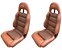 BANCO CONCHA RECLINAVEl BUGGY / BUGRE / PUMA - MODELO AMERICANO - Imagem 1