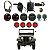 KIT DE ILUMINAÇÃO COMPLETO PARA JEEP MILITAR M520 - 12 V - Imagem 1