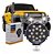Farol Milha Led Redondo Premium Alumínio 6000k 17 Led 51w Tarponn - Imagem 11