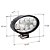 Farol Auxiliar TARPONN Oval 8 LEDs 24W 9~60V 6000K - Imagem 3