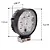 Farol Milha Led Redondo Alumínio 6000k 9 Led Cree 27w 9-60v Tarponn - Imagem 2