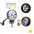 Farol Milha Led Redondo Alumínio 6000k 4 Led Cree 12w 9-60v Tarponn - Imagem 2