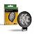 Farol Milha Led Redondo Fit Alumínio 6000k 9 Led Smd 12/24v Tarponn - Imagem 1