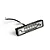 Farol Milha Led Retangular Fit Alunínio 16 Led Strobo 12/24v Tarponn - Imagem 3