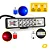 Farol Milha Led Retangular Fit Alunínio 16 Led Strobo 12/24v Tarponn - Imagem 4