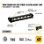 MINI BARRA DE LED SLIM 18,5CM 6 LEDS 18W FOCO ABERTO 9~36V BRANCO FRIO 6.000K - Imagem 2