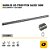 BARRA DE LED CYBER SLIM 36LEDS 96,5CM 108W 9~36V 6.000K 97CM - Imagem 6