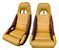 Bancos Concha Fixo Para Buggy / Bugre/ Puma / Off Road / Gaiola - Imagem 1