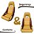 Bancos Concha Fixo Para Buggy / Bugre/ Puma / Off Road / Gaiola - Imagem 5