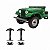 Kit Trava Capo Fecho Presilha Jeep Ford Willys CJ2 CJ3 CJ5 CJ6 - Imagem 1