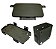 Kit de fixação da bateria segundaria no curvão Jeep M-38 - Imagem 1