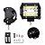 Par Farol Auxiliar Milha 60w Premium 8D 6000 lumens 10cm - Imagem 2