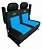 BANCO TRASEIRO PARA JEEP CJ5 WILLYS  / FORD COM CAIXA DE FERRAMENTAS - Imagem 4