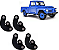 Kit Jumelo De Conforto Picape F75 Willys / Ford Pickup Comfort 13cm - Imagem 1